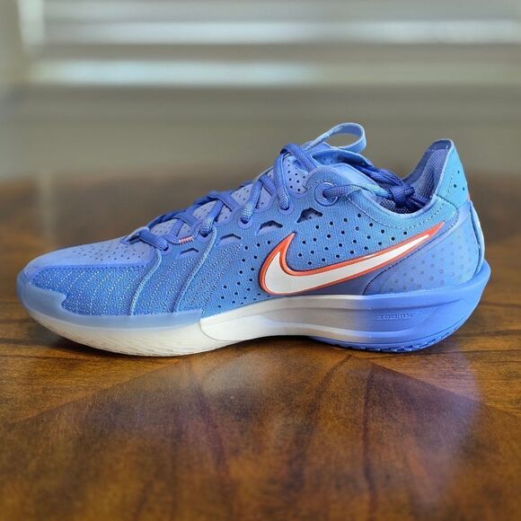 Nike GT Cut 3 Air ZoomX UNC Royal Pulse White Basketball Shoes 12 SE DV2913-403 - Picture 9 of 16